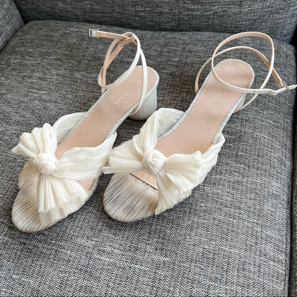 Loeffler Randall Women's Dahlia Ankle Strap High Heel Sandals - Size 11